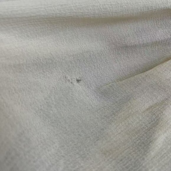 NWOT SEE BY CHLOÉ $465 Embroidered Smocked Georgette Blouse Top Size 36 - Picture 11 of 11